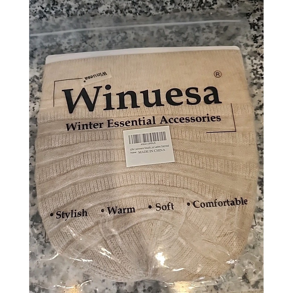 Winuesa Cashmere‎ Slouchy Beanie